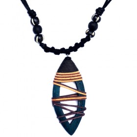 Eclipse Teal Necklace